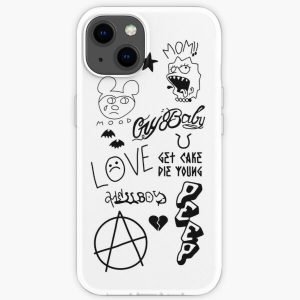 Lil Peep Tattoo's iPhone Case iPhone Soft Case RB1510 product Offical Lil Peep Merch