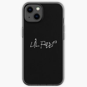 LiL PEEP black logo iPhone Soft Case RB1510 product Offical Lil Peep Merch