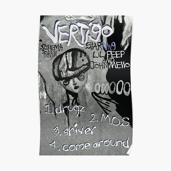 Vertigo EP LiL Peep Poster Poster RB1510 product Offical Lil Peep Merch