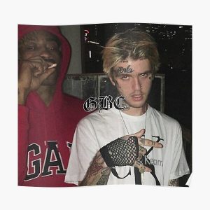 Lil Peep Lil Tracy GBC Poster RB1510 product Offical Lil Peep Merch