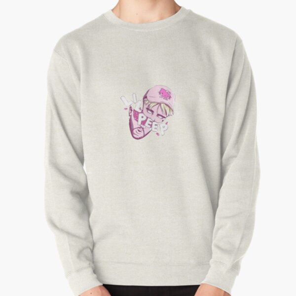Pink Cry baby Lil Peep ,Music,Rap,Peep,Album,Cover,Lil Peep Lyrics,Lil Peep Music,Lil Peep Tattoos,Rip Lil Peep,Everybodys Everything,Crybaby,Gifts Pullover Sweatshirt RB1510 product Offical Lil Peep Merch