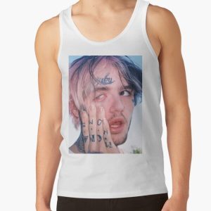 Lil Peep Background Tank Top RB1510 product Offical Lil Peep Merch
