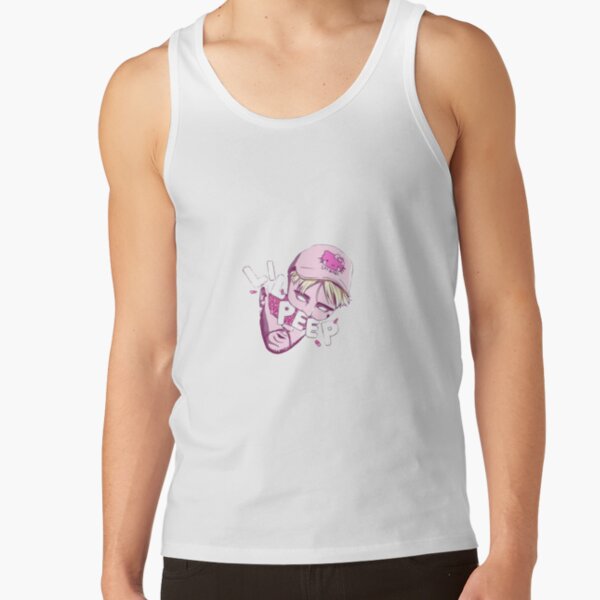 Pink Cry baby Lil Peep ,Music,Rap,Peep,Album,Cover,Lil Peep Lyrics,Lil Peep Music,Lil Peep Tattoos,Rip Lil Peep,Everybodys Everything,Crybaby,Gifts Tank Top RB1510 product Offical Lil Peep Merch