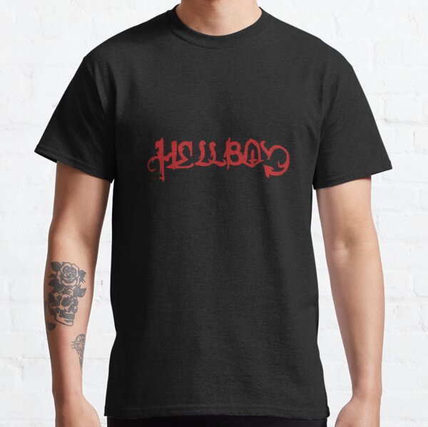 HELLBOY-LIL PEEP LOGO ALBUM Classic T-Shirt RB1510 product Offical Lil Peep Merch