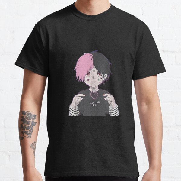 Lil peep anime  Classic T-Shirt RB1510 product Offical Lil Peep Merch