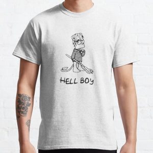 Lil Peep Hellboy Rare Collab Classic T-Shirt RB1510 product Offical Lil Peep Merch