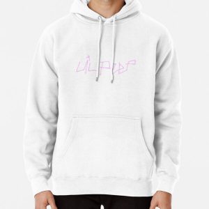 Lil Peep logo pink Pullover Hoodie RB1510 product Offical Lil Peep Merch