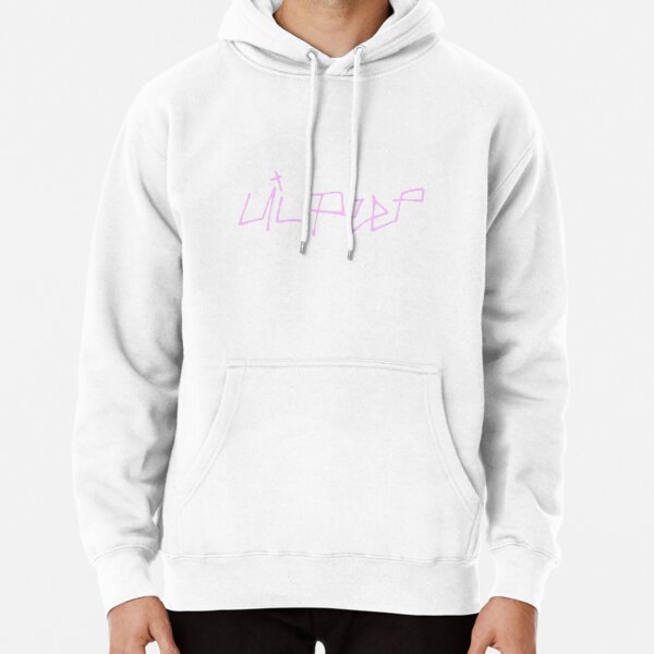 Lil Peep logo pink Pullover Hoodie RB1510 product Offical Lil Peep Merch