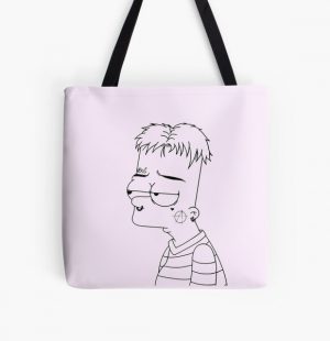 BART LIL PEEP All Over Print Tote Bag RB1510 product Offical Lil Peep Merch