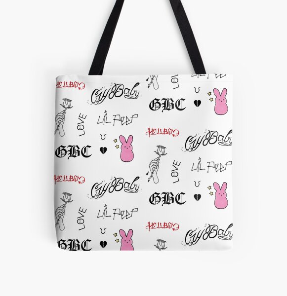 Lil peep tattoo pack All Over Print Tote Bag RB1510 product Offical Lil Peep Merch