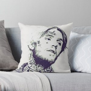 Lil peep RIP Throw Pillow RB1510 product Offical Lil Peep Merch