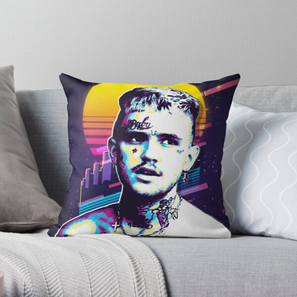 Lil Peep Throw Pillow RB1510 product Offical Lil Peep Merch