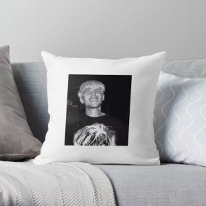 Black and white Lil Peep Throw Pillow RB1510 product Offical Lil Peep Merch