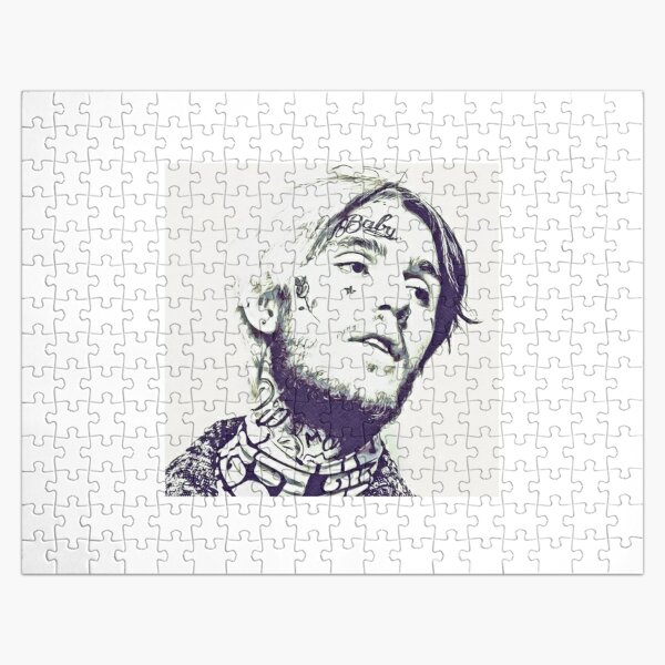 Lil peep RIP Jigsaw Puzzle RB1510 product Offical Lil Peep Merch