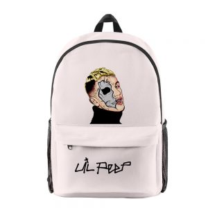 Creative Fashion Funny lil peep pupil Bookbag Notebook Backpacks 3D Print Oxford Waterproof Boys Girls Casual - Lil Peep Store