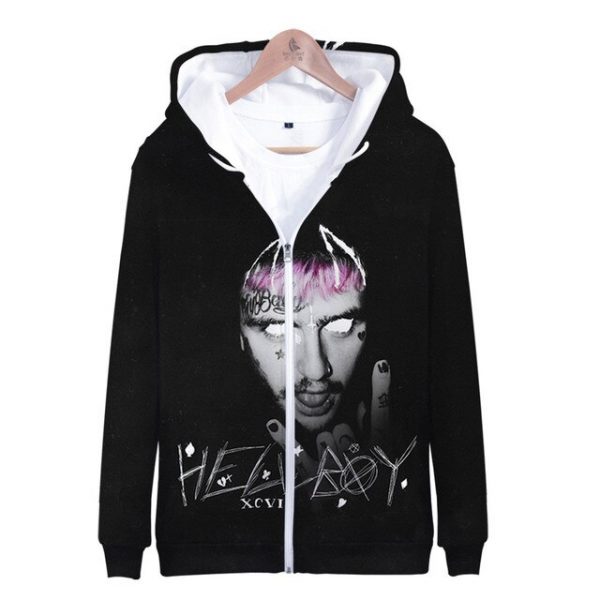 Lil Peep Jacket Hell Boy Lil peep Singer 3D Fashion Design Print Men Zipper Jacket Tracksuits 5.jpg 640x640 5 - Lil Peep Store