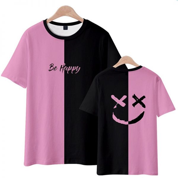 Lil Peep T shirt Smiling Face 3D T Shirt Happy Young People Couples T Shirts Kids 2 - Lil Peep Store