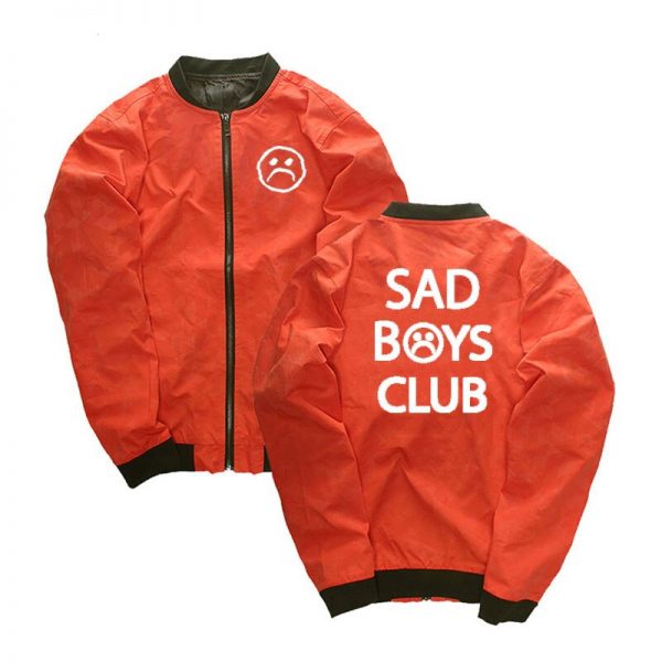Lil Peep men jackets and coats drop shipping jackets windbreaker coat streetwear Stand Collar hot Sale 2 - Lil Peep Store