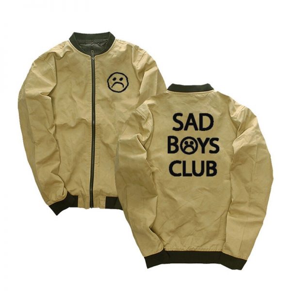 Lil Peep men jackets and coats drop shipping jackets windbreaker coat streetwear Stand Collar hot Sale - Lil Peep Store