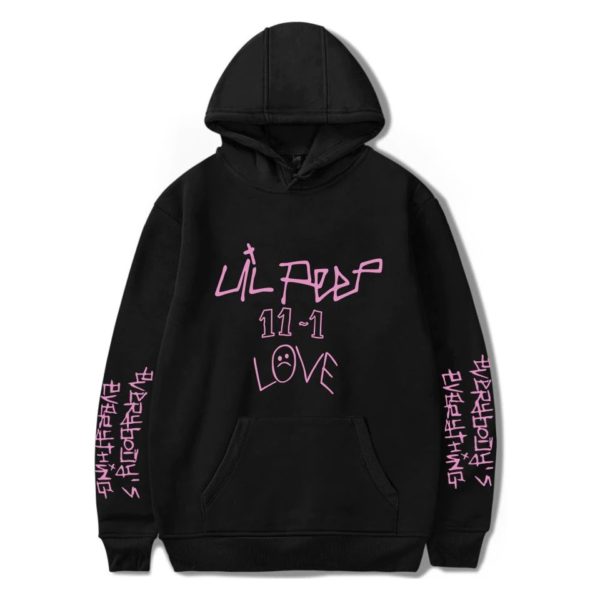 11 1 love hoodie 8029 - Lil Peep Store