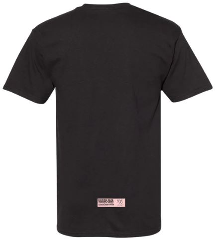 black og lil peep design t shirt (puff print) 8081 - Lil Peep Store