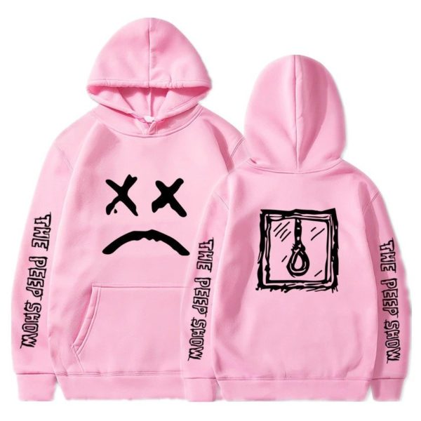 come over when you’re sober sad face hoodie 1775 - Lil Peep Store