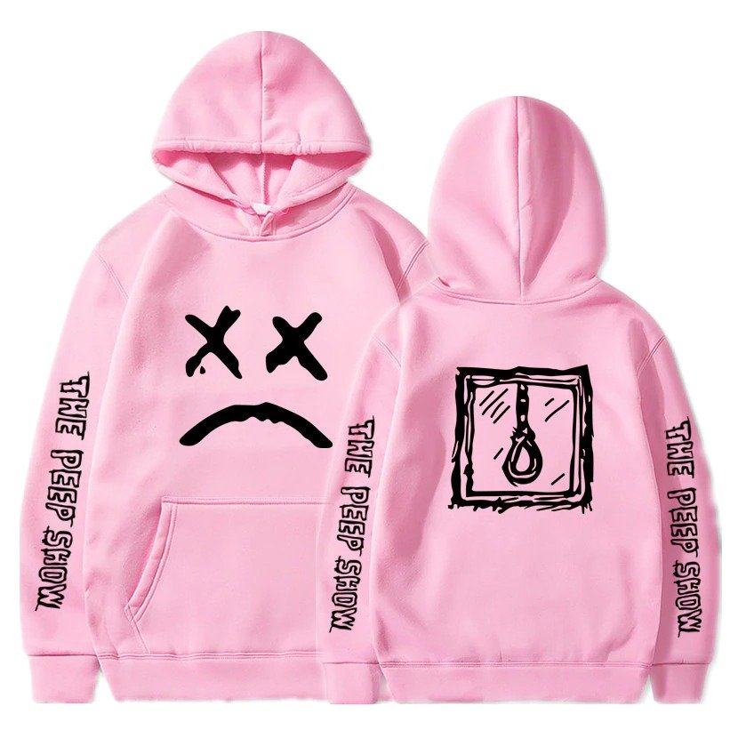 come over when you’re sober sad face hoodie 5773 - Lil Peep Store