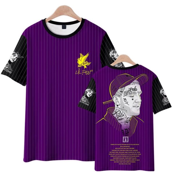 crybaby graphic baseball t shirt 1208 - Lil Peep Store
