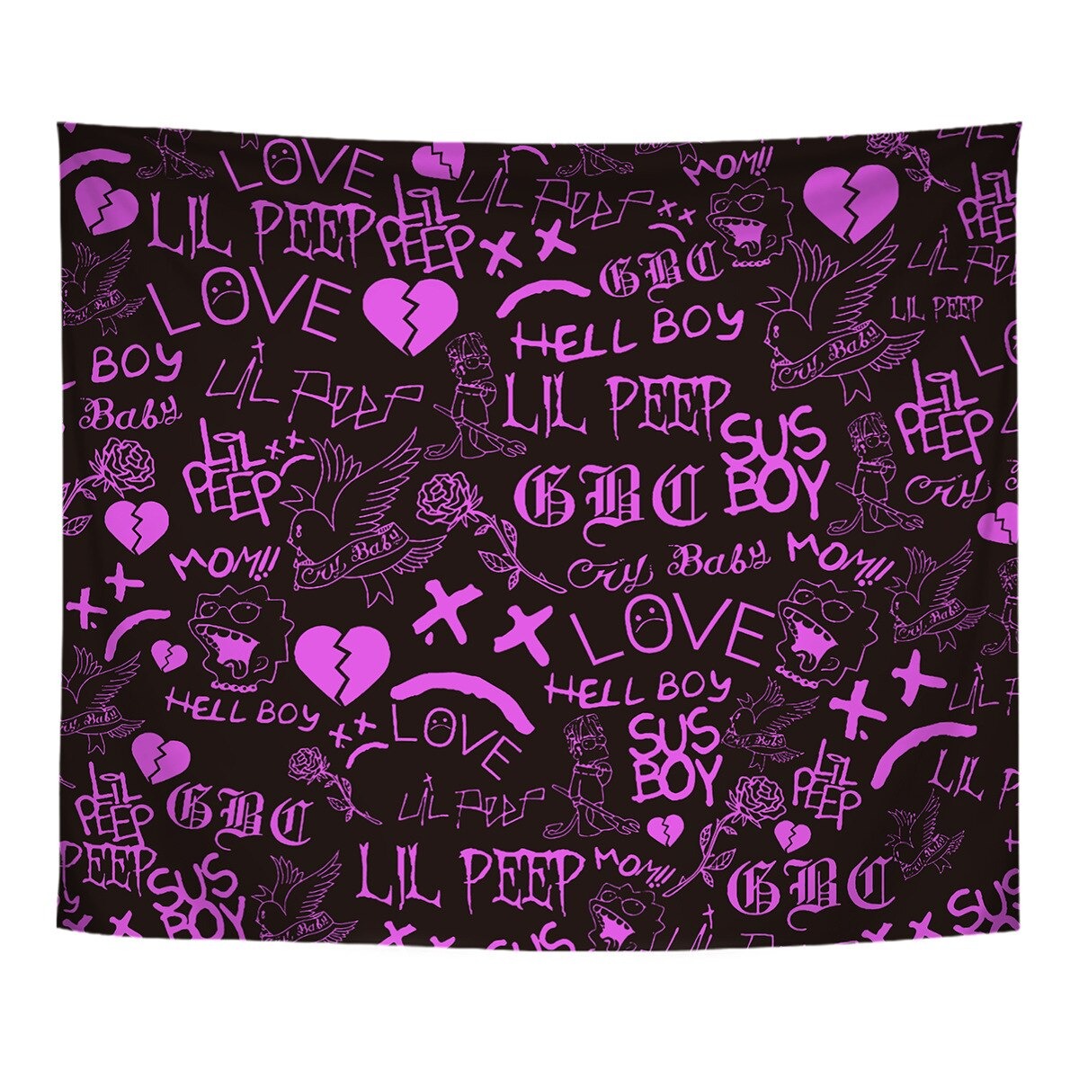 cute home aesthetic room decoration wall 4048 - Lil Peep Store