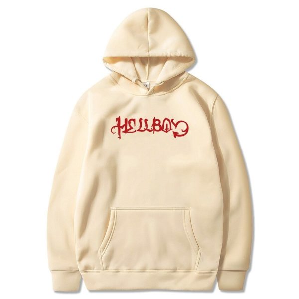 hellboy heart hoodie 6582 - Lil Peep Store