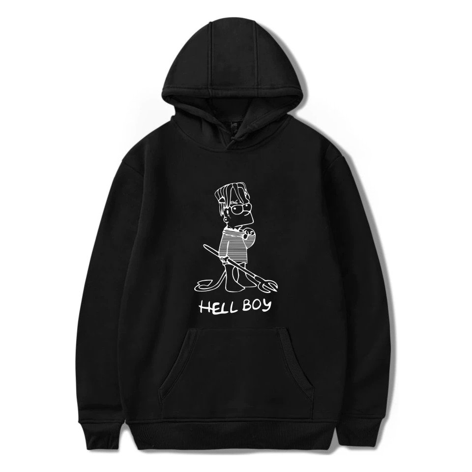 hellboy pullover hoodie 2478 - Lil Peep Store