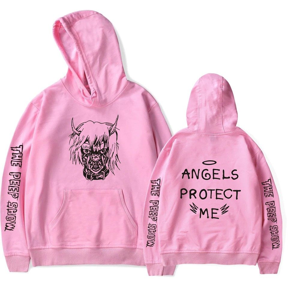 lil peep angel protect me hoodie 4586 - Lil Peep Store