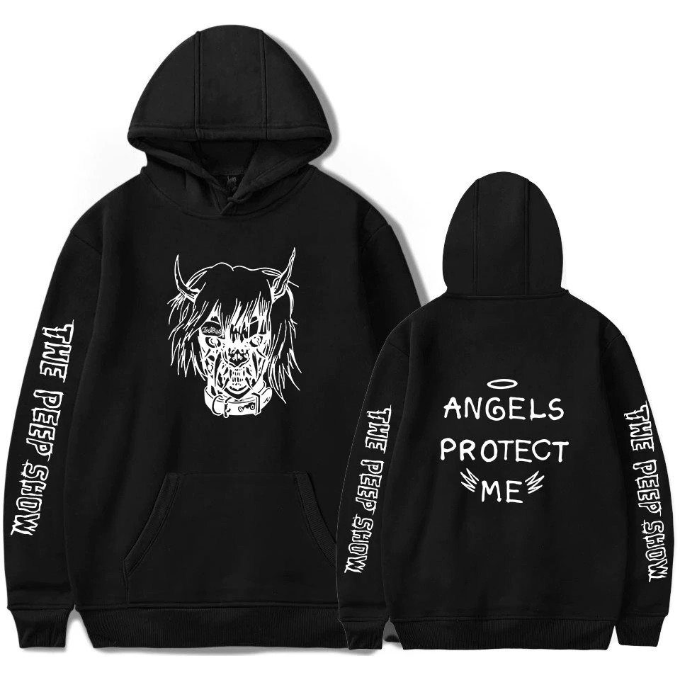 lil peep angel protect me hoodie 5279 - Lil Peep Store