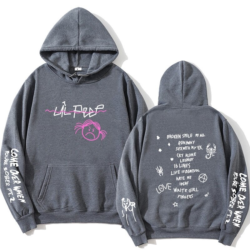 lil peep cry baby album hoodie 2824 - Lil Peep Store