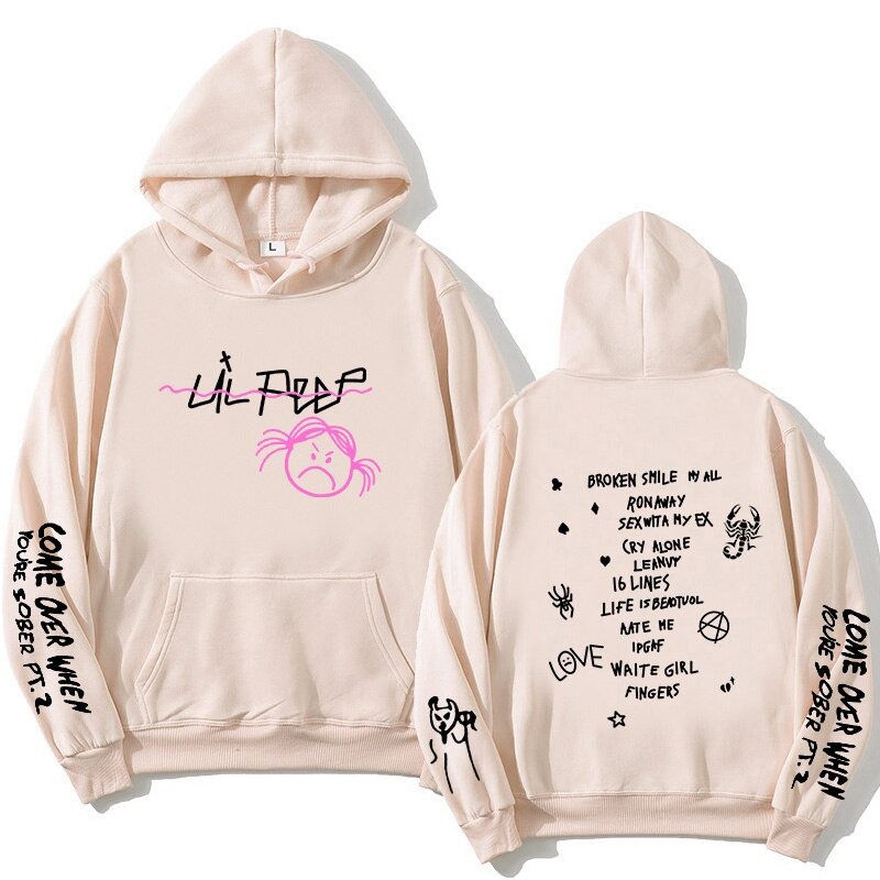 lil peep cry baby album hoodie 7743 - Lil Peep Store