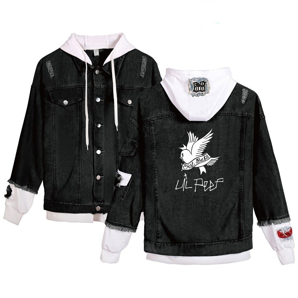 lil peep crybaby jacket 2922 - Lil Peep Store