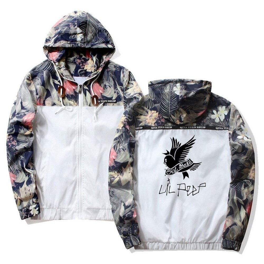 lil peep floral jacket 4256 - Lil Peep Store