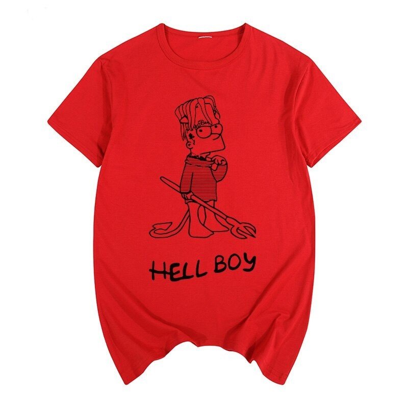 lil peep hellboy t shirt 3688 - Lil Peep Store