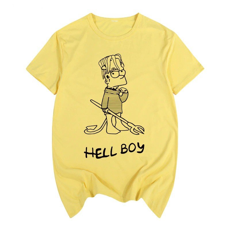 lil peep hellboy t shirt 4831 - Lil Peep Store