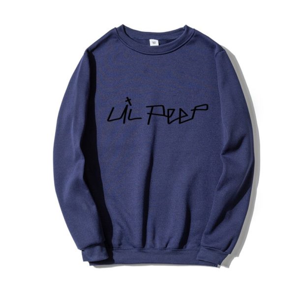 lil peep plain sweatshirt 4384 - Lil Peep Store