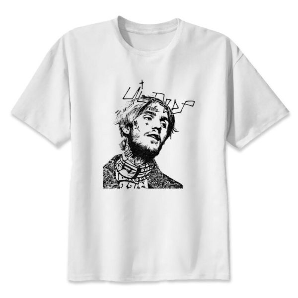 lil peep plain t shirt 6946 - Lil Peep Store