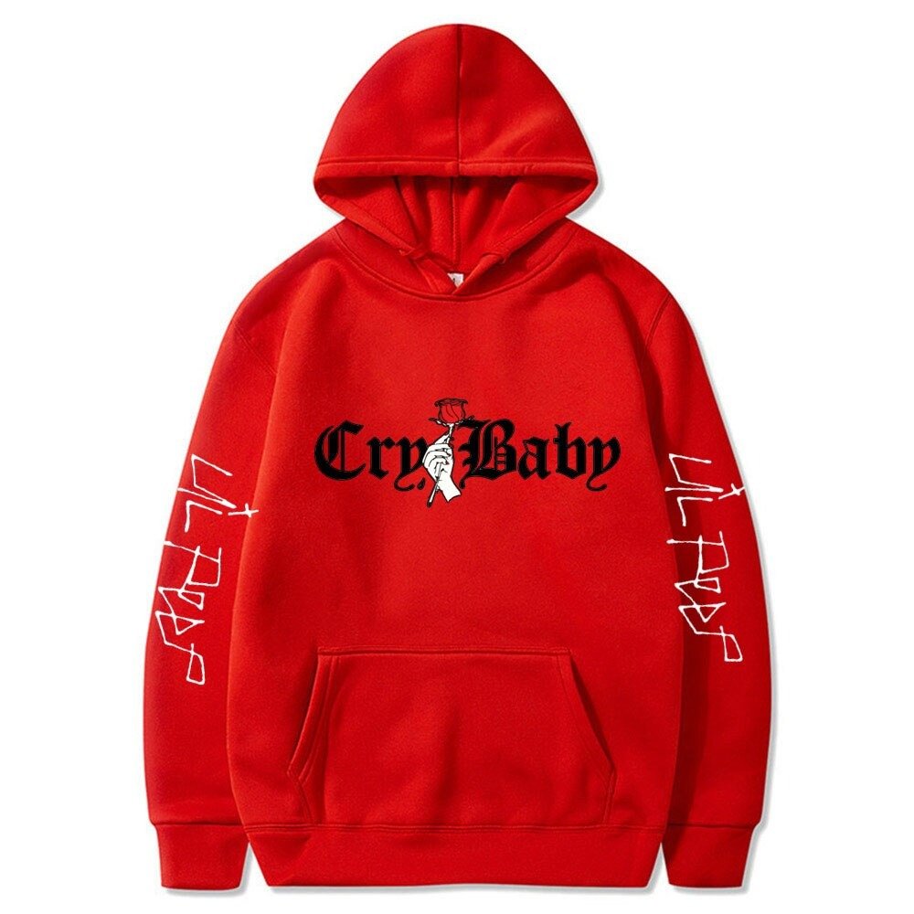 lil peep rose crybaby hoodie 7439 - Lil Peep Store