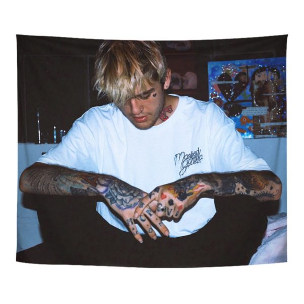 lil peep tapestry wall hanging 4876 - Lil Peep Store