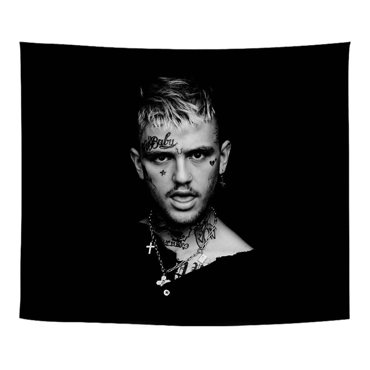 lil peep tapestry wall hanging 4996 - Lil Peep Store
