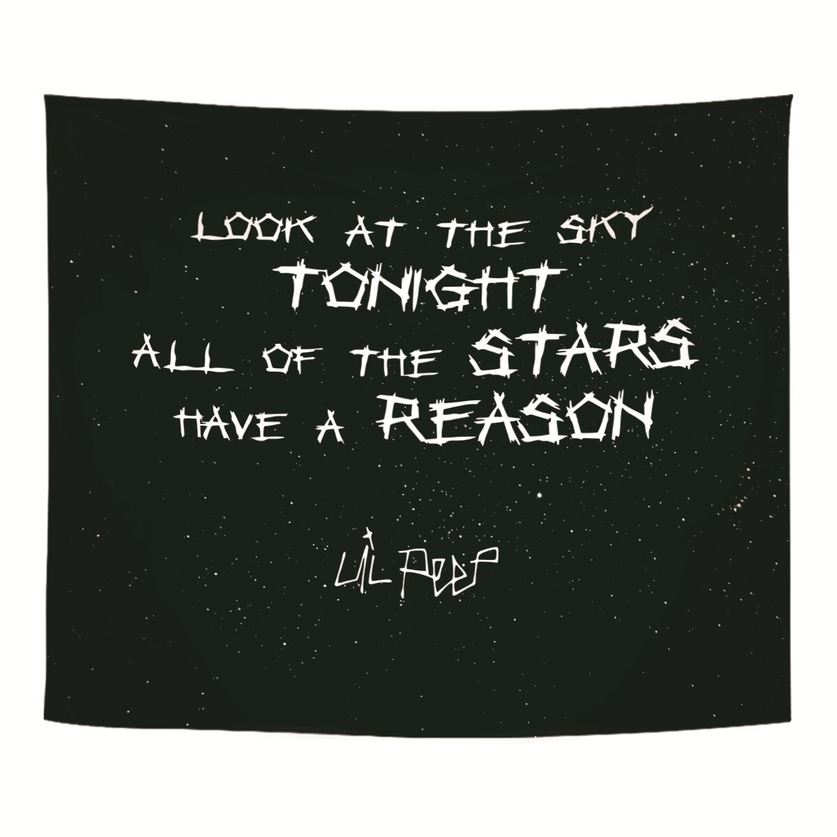lil peep tapestry wall hanging 8228 - Lil Peep Store
