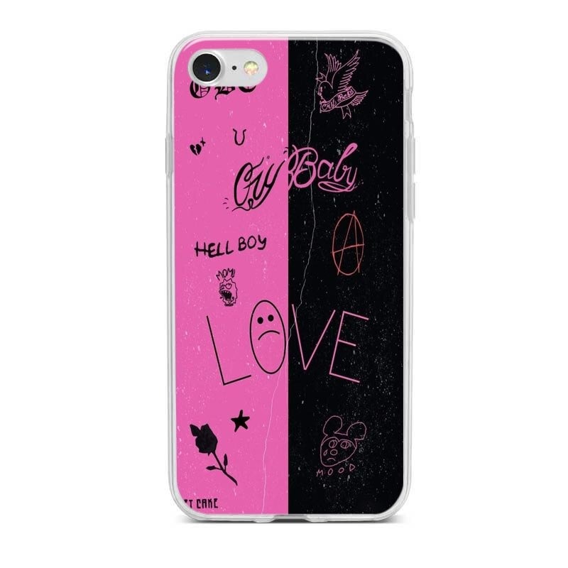 love silicone back cover case for iphone 3284 - Lil Peep Store