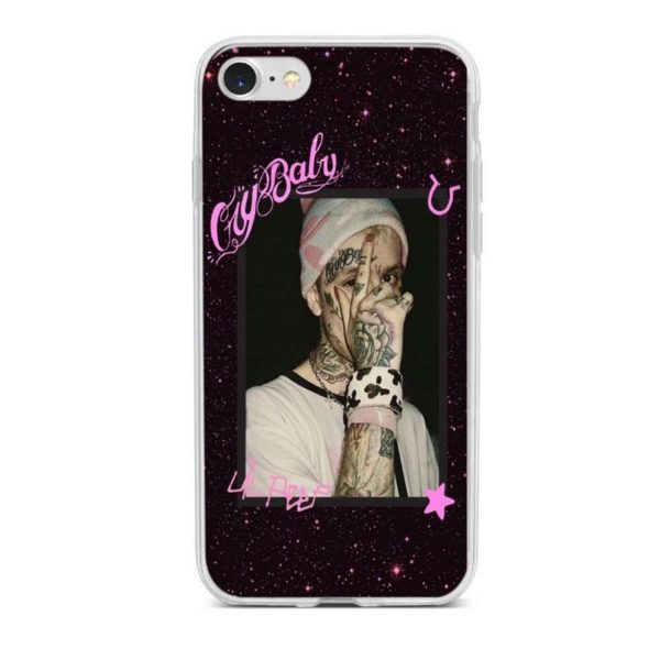 love silicone back cover case for iphone 4890 - Lil Peep Store
