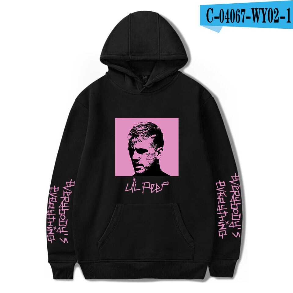 new lil peep black hoodies 8425 - Lil Peep Store