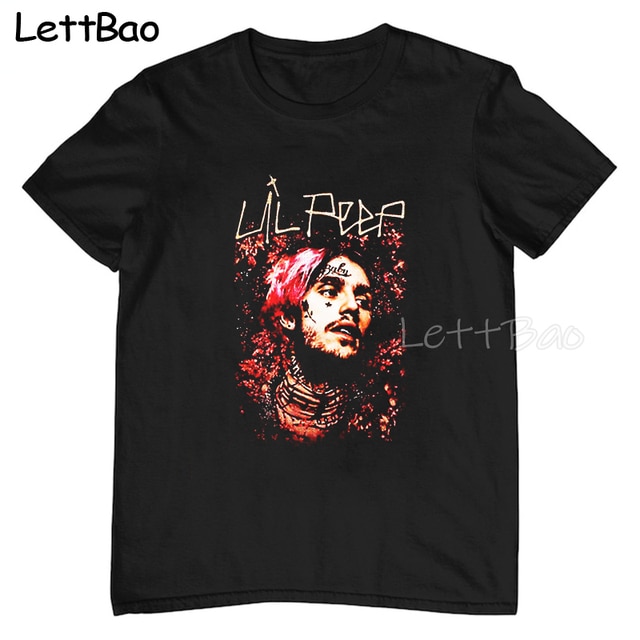 Lil Peep Rap Hip Hop Aesthetic Tshirt Men Funny Cartoon T shirt Unisex Cool Streetwear Graphic 3.jpg 640x640 3 - Lil Peep Store